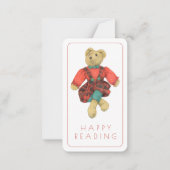 MR BEREN Bladwijzer - 3.5x2 Kaart Notitiekaartje (Voorkant)