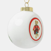MR BEREN keramische sneeuwvlok Ornament (Links)