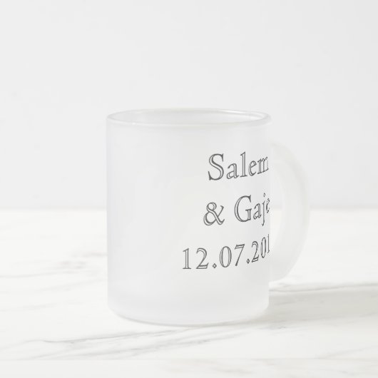 Mr. - bevroren mok (Voorkant rechts)