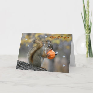 Mr Bickles de Eekhoorn Halloween kaart