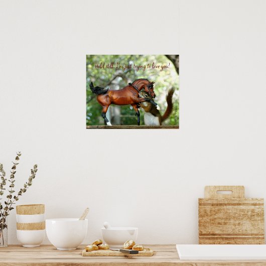 Mr Bickles Het Eekhoorn poster met Empres (Keuken)