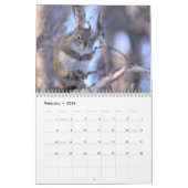 Mr. Bickles The Squirrel - medium calendar two pag Kalender (Feb 2026)