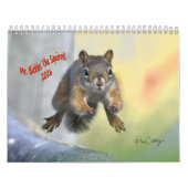 Mr. Bickles The Squirrel - medium calendar two pag Kalender (Hoes)