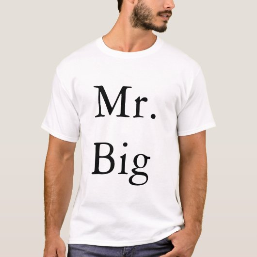 Mr Big T-shirt (Voorkant)