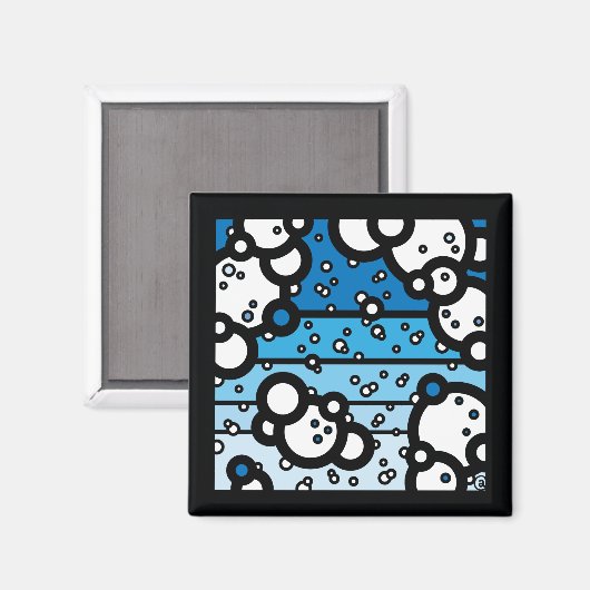 Mr Blue Sky Magneet (Voorkant / Achterkant)