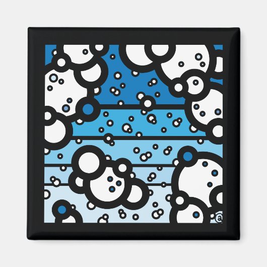 Mr Blue Sky Magneet (Voorkant)