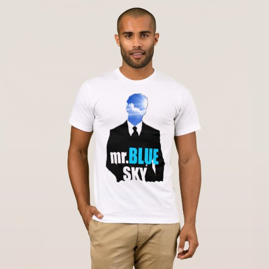 Mr. Blue Sky T-shirt (Voorkant volledig)