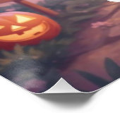 Mr. Bluffy – De zachte bluffmaster van Halloween Perfect Poster (Hoek)
