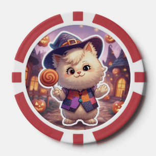 Mr. Bluffy – De zachte bluffmaster van Halloween Poker Chips