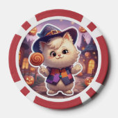 Mr. Bluffy – De zachte bluffmaster van Halloween Poker Chips (Achterkant)