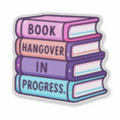 mr books Custom-Cut Vinyl Sticker (Voorkant)