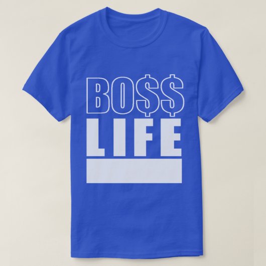 Mr Boss Life T-shirt (Design voorkant)
