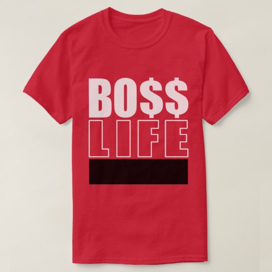 Mr Boss Life T-shirt (Design voorkant)