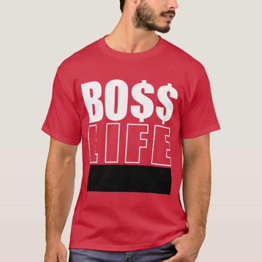 Mr Boss Life T-shirt (Voorkant)