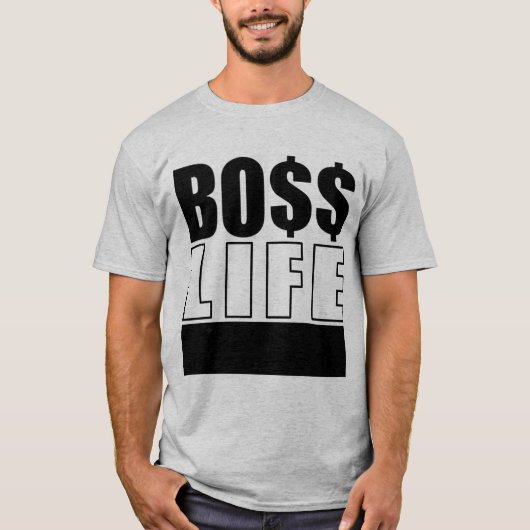 Mr Boss Life T-shirt (Voorkant)