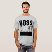 Mr Boss Life T-shirt (Voorkant volledig)