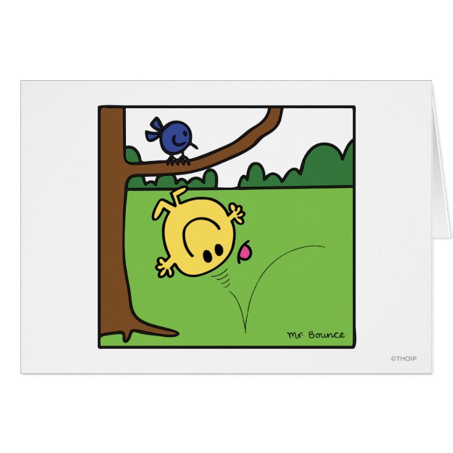 Mr. Bounce in het park (Voorkant Horizontaal)