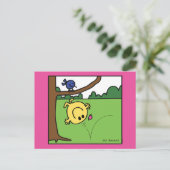 Mr. Bounce in het park Briefkaart (Staand voorkant)