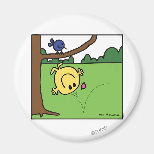 Mr. Bounce in het park Magneet (Voorkant)