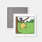 Mr. Bounce in het park Magneet (Voorkant / Achterkant)