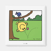 Mr. Bounce in het park Magneet (Voorkant)