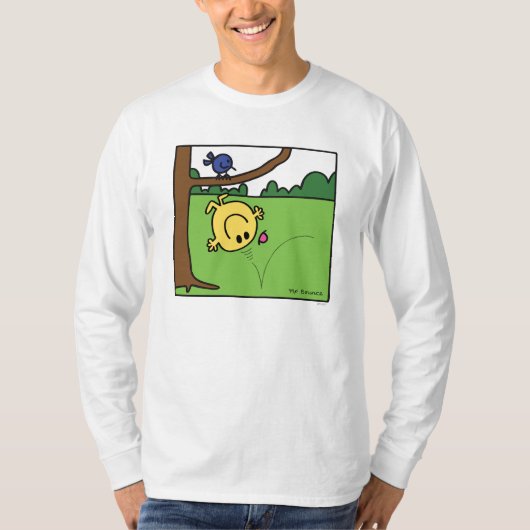 Mr. Bounce in het park T-shirt (Voorkant)