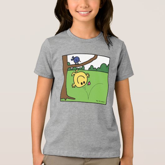 Mr. Bounce in het park Tri-Blend Shirt (Voorkant)