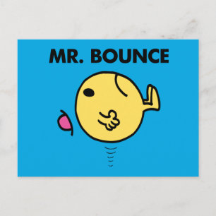 Mr Bounce   Ongelukkig stuiteren Briefkaart