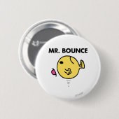 Mr Bounce | Ongelukkig stuiteren Ronde Button 5,7 Cm (Voorkant /achterkant)