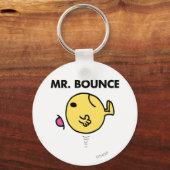 Mr Bounce | Ongelukkig stuiteren Sleutelhanger (Voorkant)