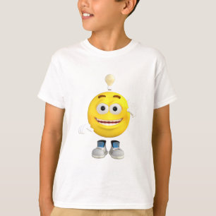 Mr Brainy the Emoji die graag denkt T-shirt