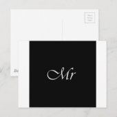 Mr. Briefkaart (Voorkant / Achterkant)