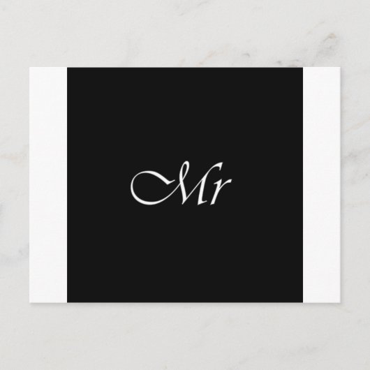 Mr. Briefkaart (Voorkant)