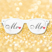 Mr. bruidegom Passen getrouwd koppels bruiloft par Retro Zonnebril