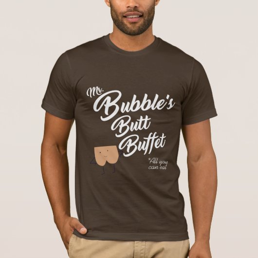 MR BUBBELBUFFET T-SHIRT (Voorkant)