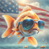 Mr Bubbles USA Sticker (Voorkant)