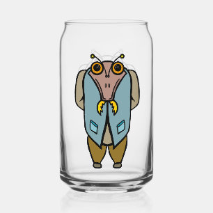 Mr. Bug lijntekening Blikvorm Glas