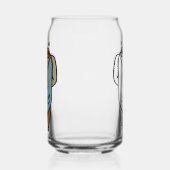 Mr. Bug lijntekening Blikvorm Glas (Rechts)