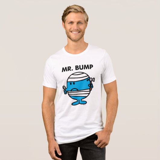 Mr. Bump Classic 2 Tri-Blend Shirt (Voorkant volledig)