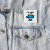 Mr. Bump Classic 2 Vierkante Button 5,1 Cm (In situ)