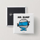 Mr. Bump Classic 2 Vierkante Button 5,1 Cm (Voorkant /achterkant)