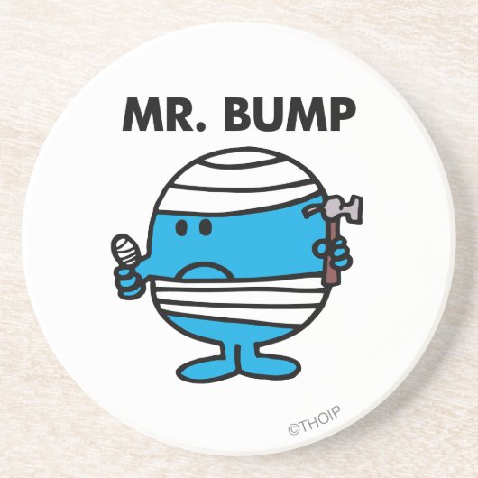 Mr. Bump Classic 2 Zandsteen Onderzetter (Voorkant)