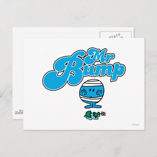 Mr Bump | Gebroken vaas Briefkaart (Voorkant / Achterkant)