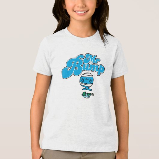 Mr Bump | Gebroken vaas Tri-Blend Shirt (Voorkant)