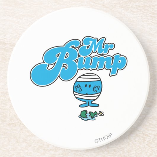 Mr Bump | Gebroken vaas Zandsteen Onderzetter (Voorkant)