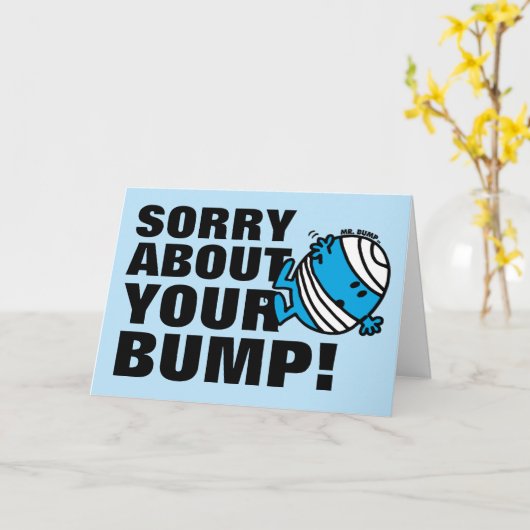 Mr. Bump | Get Well Card Kaart (Gele Bloem)