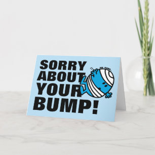 Mr. Bump   Get Well Card Kaart