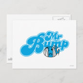 Mr Bump Logo 1 Briefkaart (Voorkant / Achterkant)