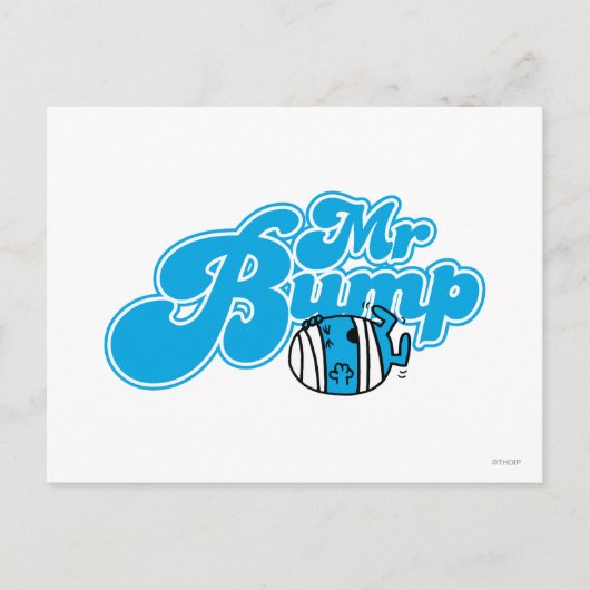 Mr Bump Logo 1 Briefkaart (Voorkant)