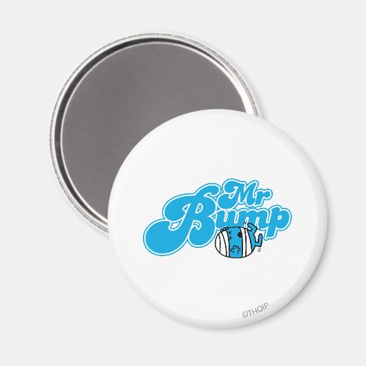 Mr Bump Logo 1 Magneet (Voorkant / Achterkant)
